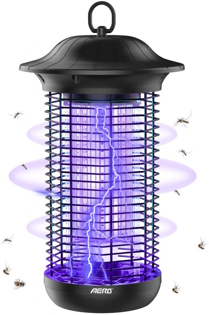 Lampara anti insectos muy eficaz para matar mosquitos